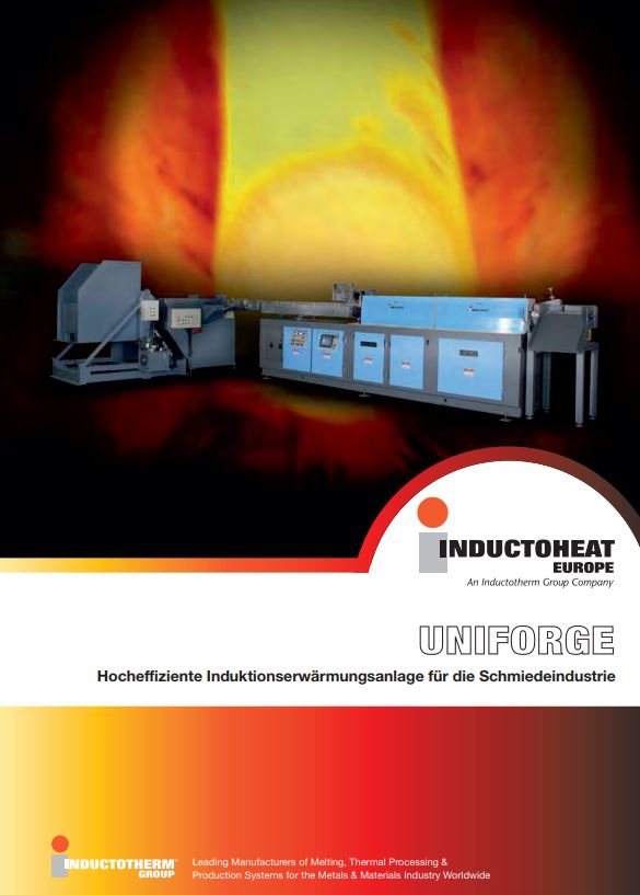 Inductoforge Uniforge Brochure Cover